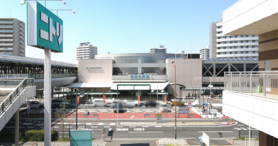 和泉中央駅からエコールいずみ、TRCシティプラザ図書館へ