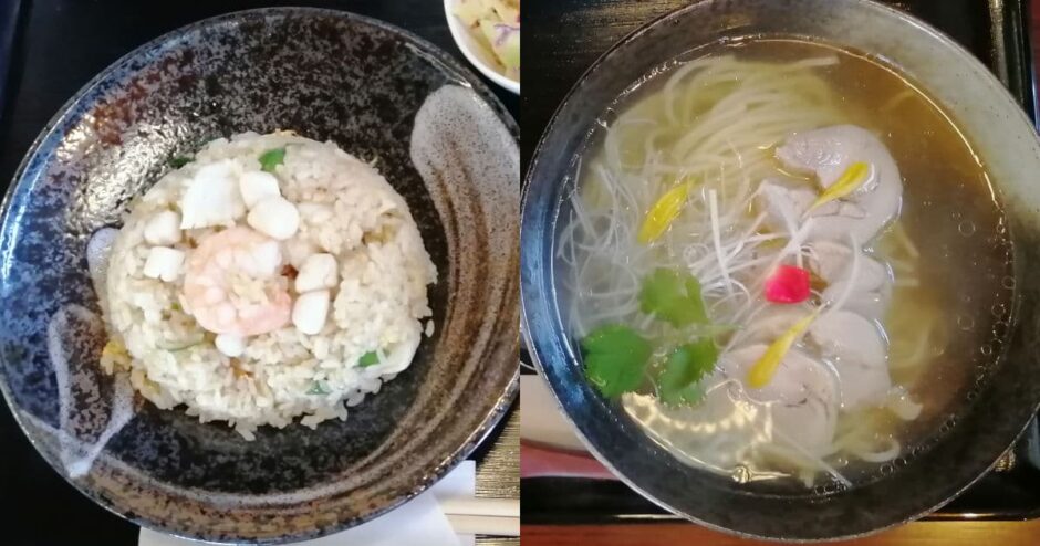 中国酒菜 華「炒飯と鶏ねぎそば」ランチ再訪（堺市堺区／堺東）