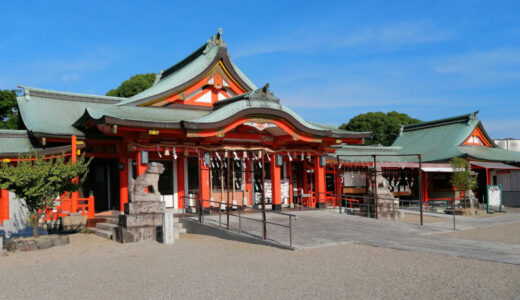 多治速比売神社「駐車場とアクセス」荒山公園に隣接（堺市南区）