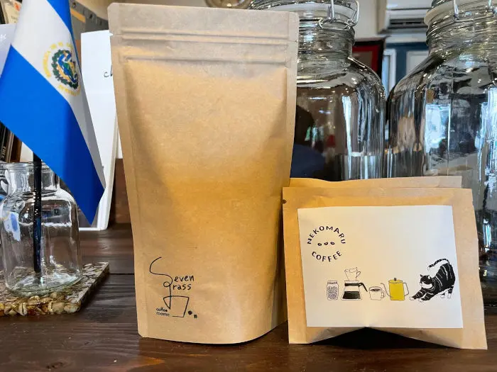 猫と珈琲とsevengrass　コーヒー豆