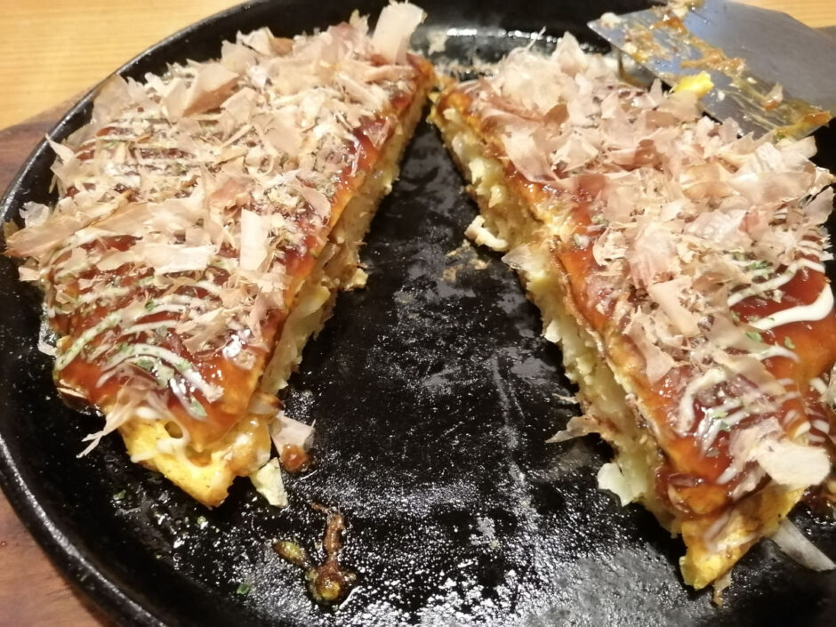のぼり調子「鉄板焼き＆お好み焼き」堺市南区／光明池