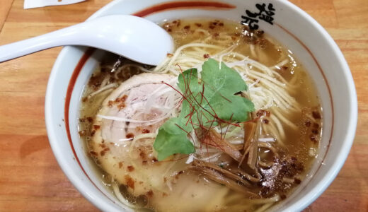 岸和田塩元帥のラーメンが美味しい！塩も醤油も焼き飯もどて丼も！