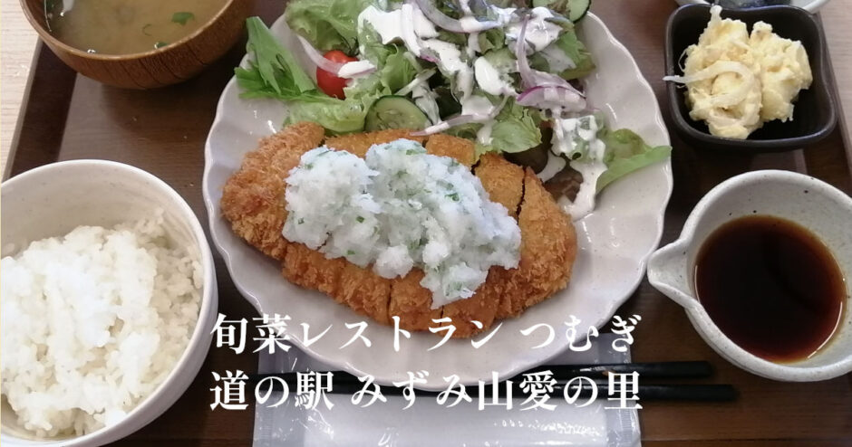 旬菜レストランつむぎ「いずみ山愛の里」メニューも多いです