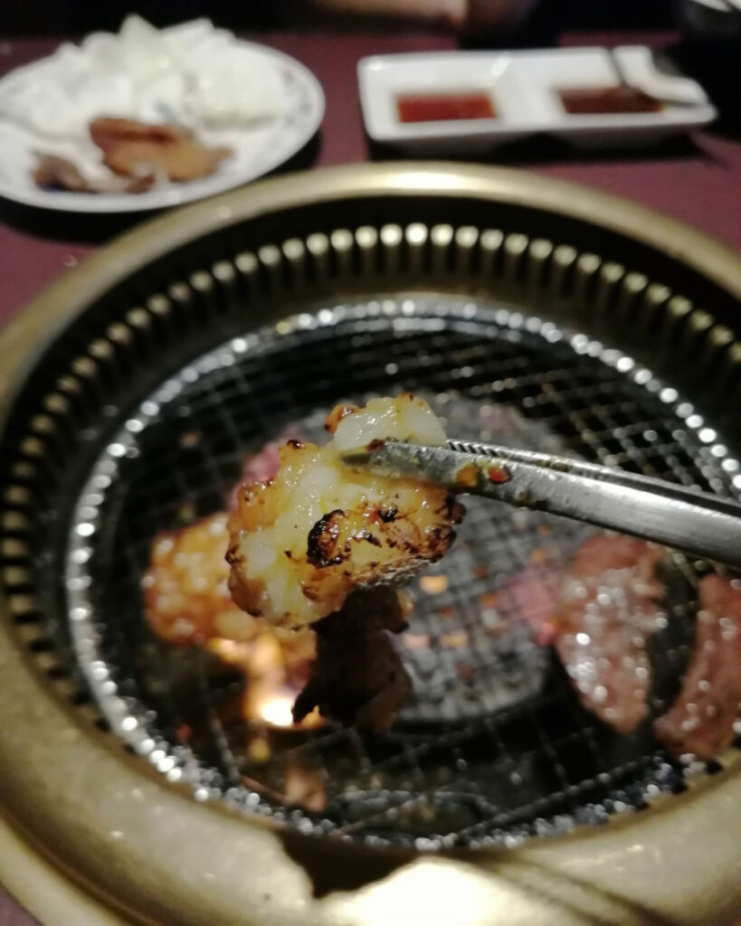 焼肉やまさん阪本　盛り合わせランチ　シマチョウ